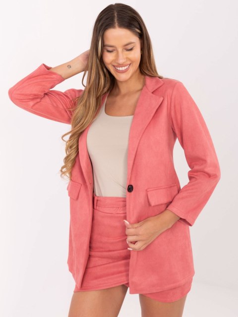 Marynarka-DHJ-MA-15286.88-różowy