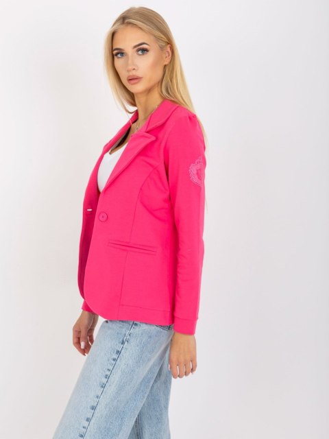 Żakiet-TW-ZT-OB034.12-fluo różowy