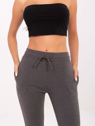 Spodnie dresowe-B-005.05-ciemny szary