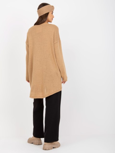Sweter-TW-SW-BI-1222.13X-camelowy