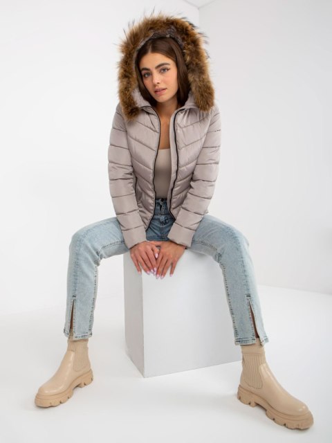 Kurtka-NM-KR-P22-6627.03P-ciemny bezowy