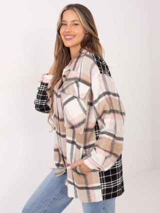 Koszula-DN-KS-3841.02-czarno-beżowy