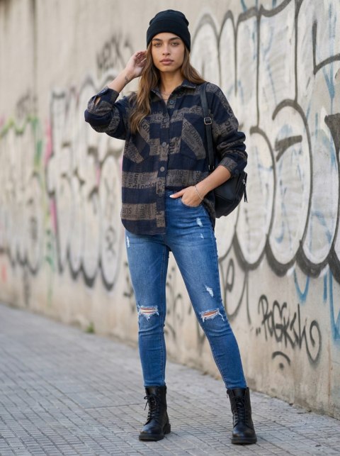 Koszula-DN-KS-3990.95P-granatowy