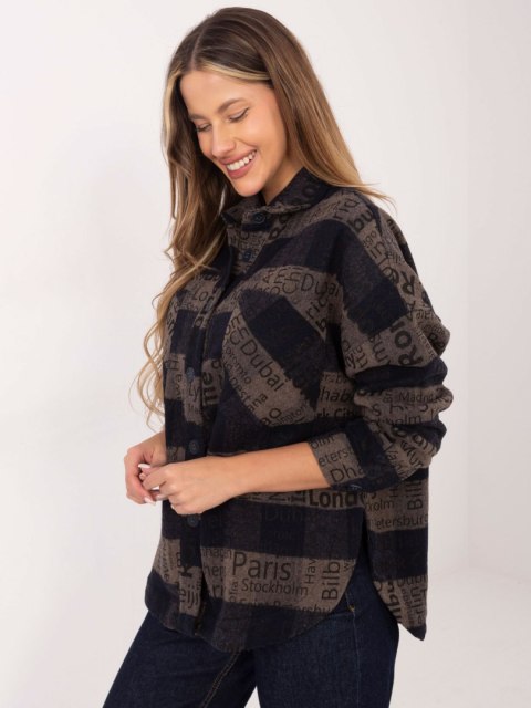 Koszula-DN-KS-3990.95P-granatowy