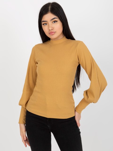 Bluzka-RV-BZ-5223.15-jasny camelowy