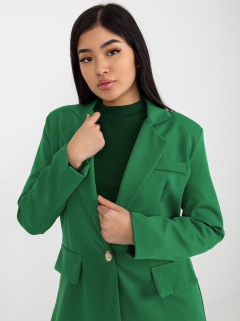 Marynarka-DHJ-MA-15556.22X-zielony