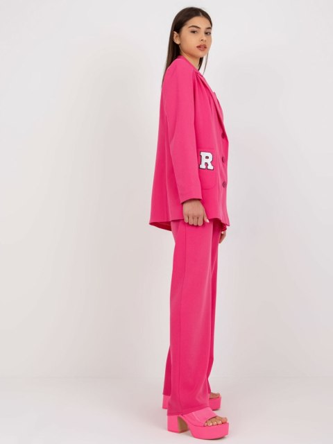 Marynarka-LK-MA-509239.40P-ciemny różowy