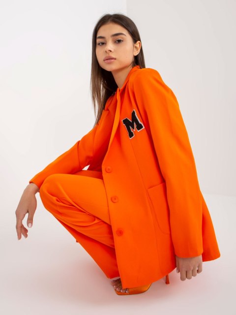 Marynarka-LK-MA-509239.40P-pomarańczowy