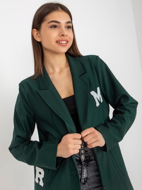 Marynarka-LK-MA-509286-2.45P-ciemny zielony