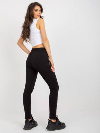 Spodnie dresowe-RV-DR-6173.71-czarny