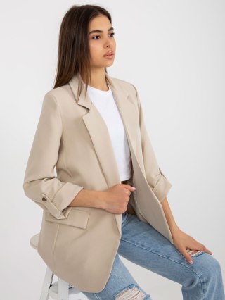 Żakiet-TW-ZT-BI-27192.44P-jasny beżowy