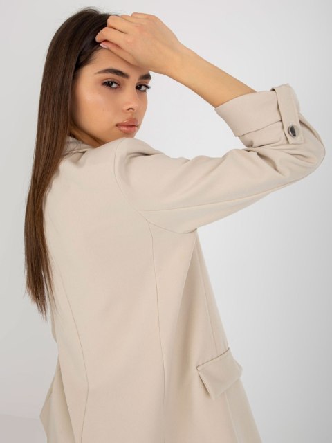 Żakiet-TW-ZT-BI-27192.44P-jasny beżowy