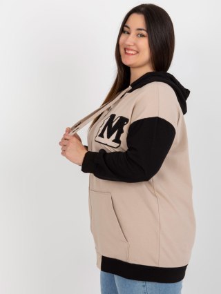 Bluza-RV-BL-8272.85-czarno-beżowy