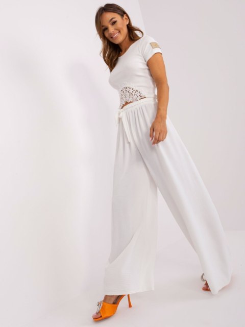 Spodnie-TW-SP-BI-2086.24P-ecru