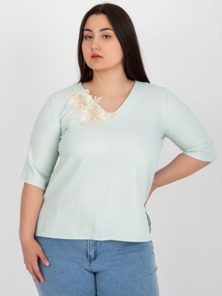 Bluzka-LK-BZ-506692.32-mietowy