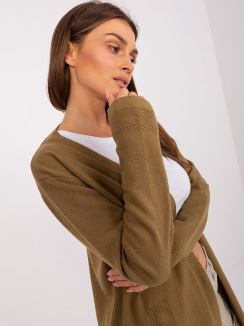 Kardigan-AT-SW-2333.31X-oliwkowy
