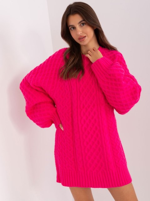Sweter-AT-SW-2367-2.64P-fuksjowy