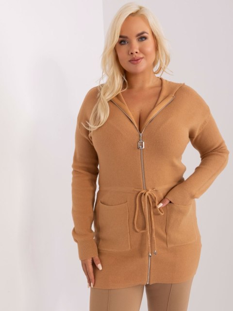 Sweter-PM-SW-PM-3735.25X-camelowy