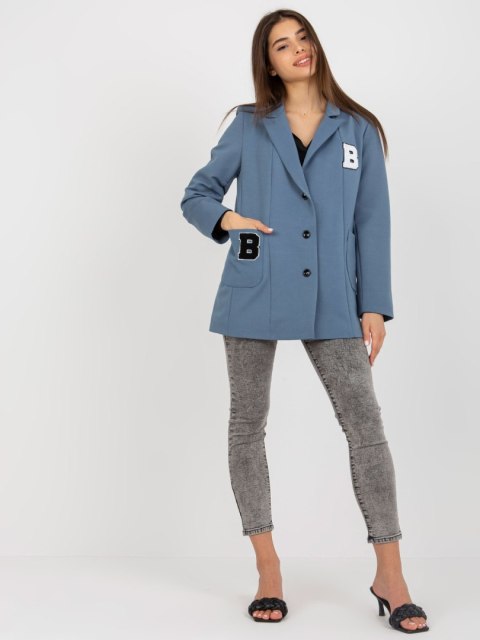 Marynarka-LK-MA-509286-1.46P-ciemny niebieski