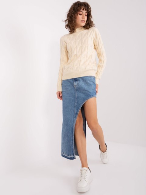 Sweter-AT-SW-2235.00P-jasny beżowy