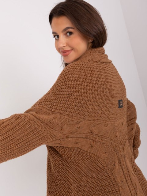 Kardigan-TW-SW-BI-305.99P-brązowy