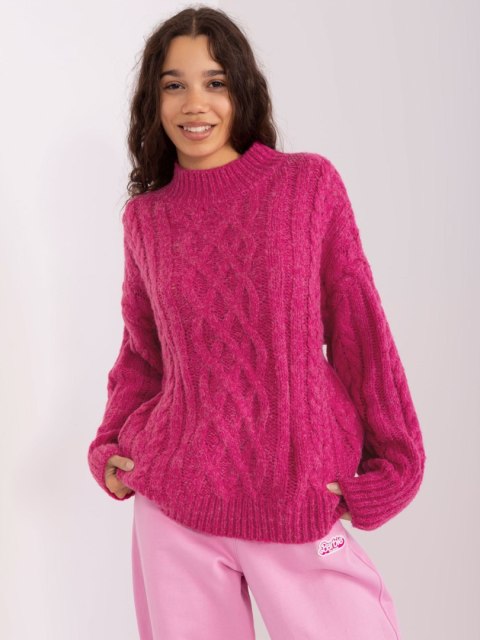 Sweter-AT-SW-2363-2.04P-fuksjowy