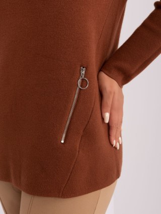 Sweter-PM-SW-PM717.20-brązowy