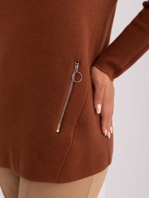 Sweter-PM-SW-PM717.20-brązowy