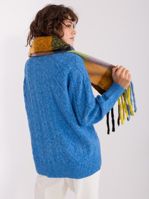 Szalik-AT-SZ-2311501.90-czarno-żółty