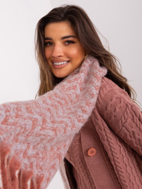 Szalik-AT-SZ-23125.75-ciemny pomarańczowy