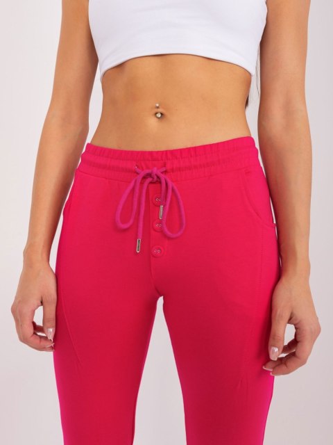 Spodnie dresowe-RV-DR-8694.37-fuksjowy