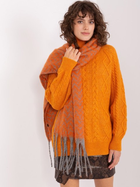 Szalik-AT-SZ-23125.75-jasny pomarańczowy