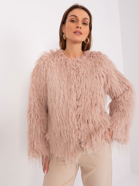 Kurtka-AT-KR-2359.96P-szaro-różowy