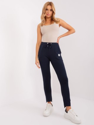 Spodnie dresowe-RV-DR-8370-1.57P-granatowy