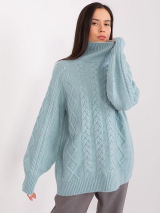Sweter-AT-SW-2355-2.30X-ciemny miętowy