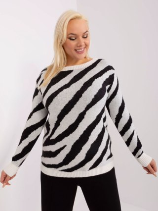 Sweter-PM-SW-PM785.23X-biało-czarny