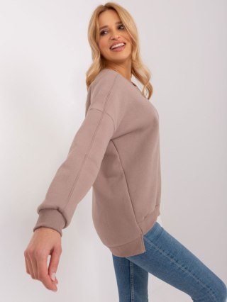 Bluza-RV-BL-8261.51-ciemny bezowy