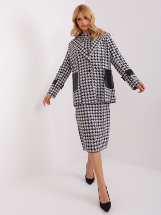 Marynarka-LK-MA-509511.99-biało-czarny