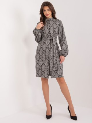 Sukienka-LK-SK-509526-1.06-szaro-czarny