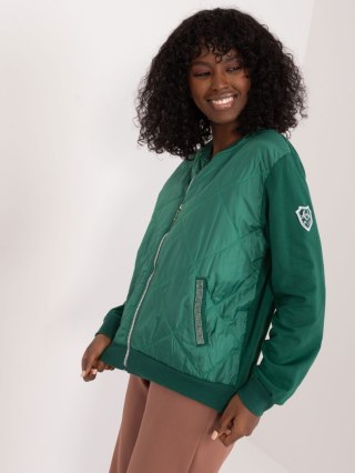 Bluza-RV-BL-8223.05-ciemny zielony