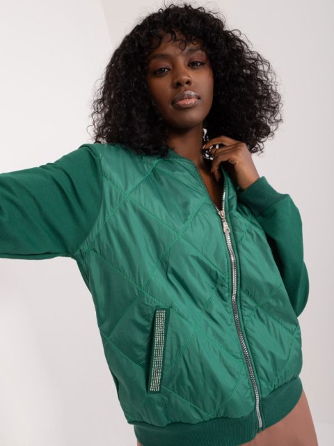 Bluza-RV-BL-8223.05-ciemny zielony