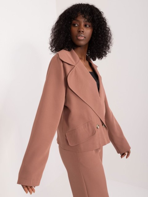 Marynarka-LK-MA-509578.20-brązowy