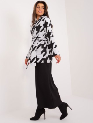 Płaszcz-LK-PL-509550.19X-szaro-czarny