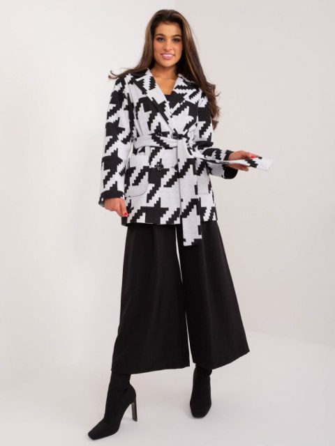 Płaszcz-LK-PL-509550.19X-szaro-czarny