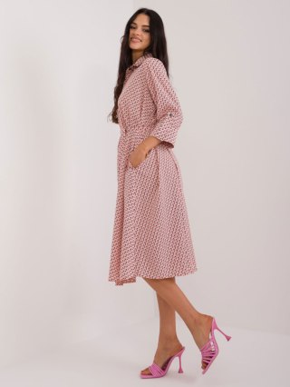 Sukienka-LK-SK-509673.13-brzoskwiniowy