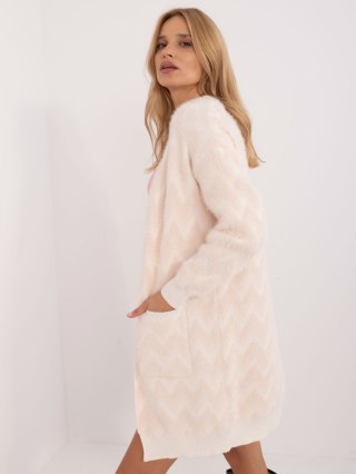 Kardigan-AT-SW-2340-A.00-jasny beżowy