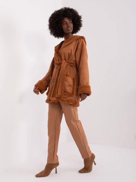 Kurtka-LK-KR-509459.96P-jasny brązowy