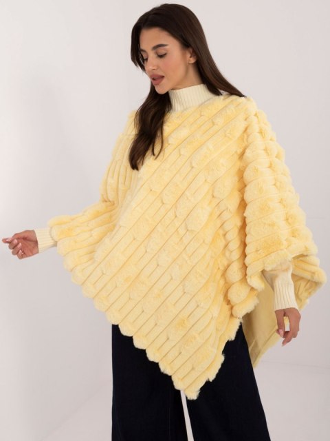 Poncho-AT-PN-2347.88-jasny żółty