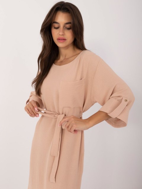 Sukienka-LK-SK-509694.61-camelowy