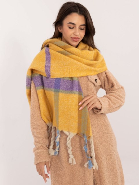 Szalik-AT-SZ-2315.33-ciemny żółty